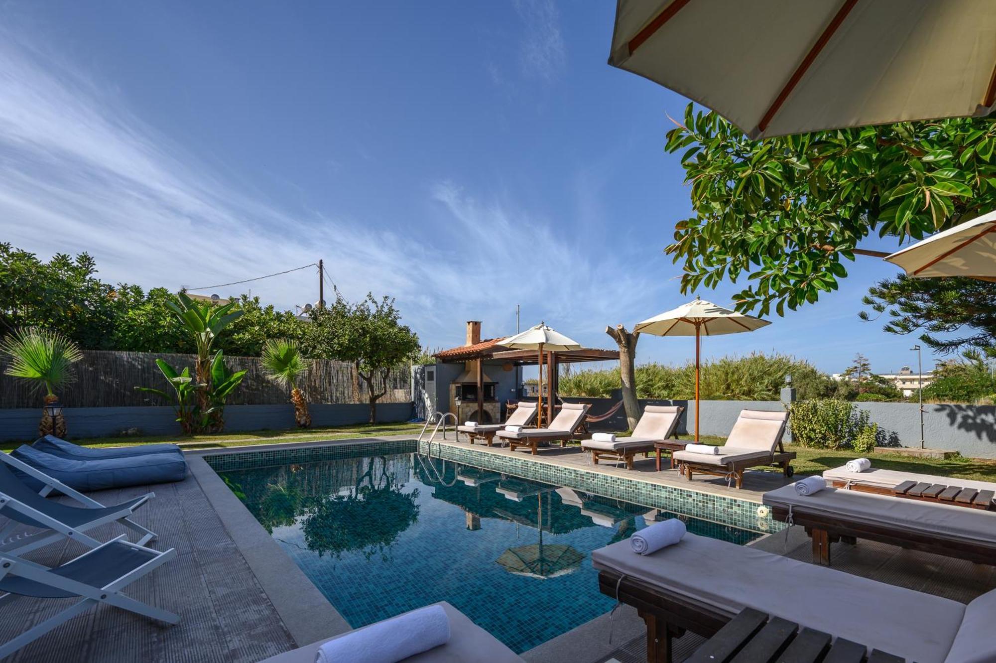 Platanias Villa Spyros Exterior foto